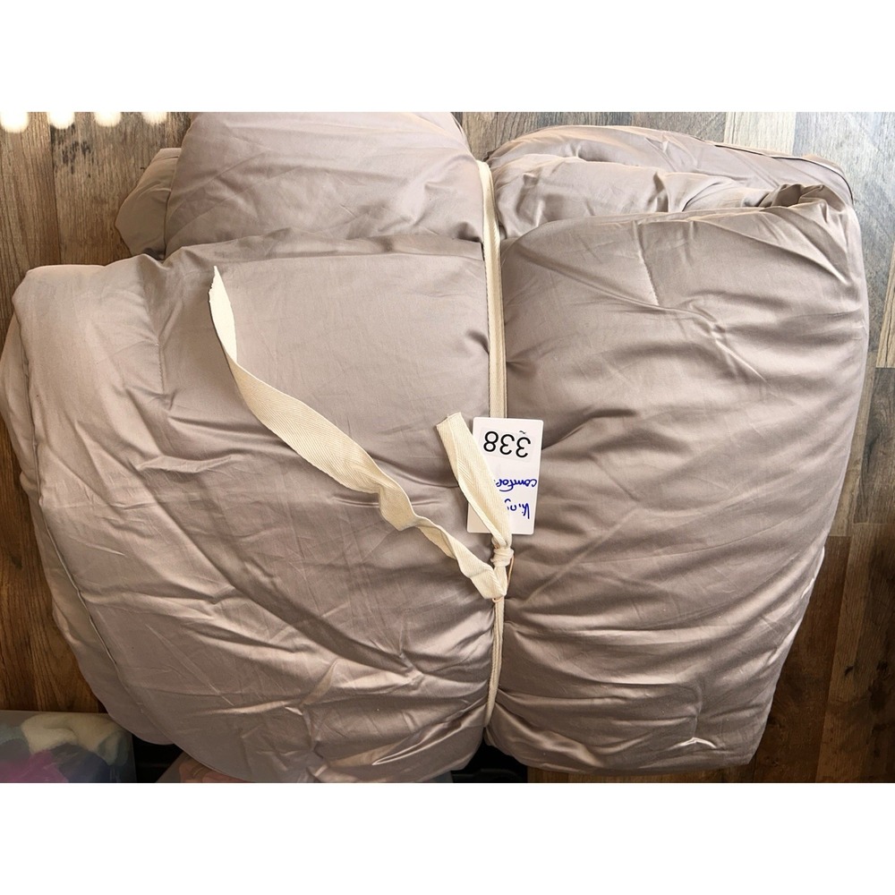 New Quince Organic Cotton Sateen King Comforter
